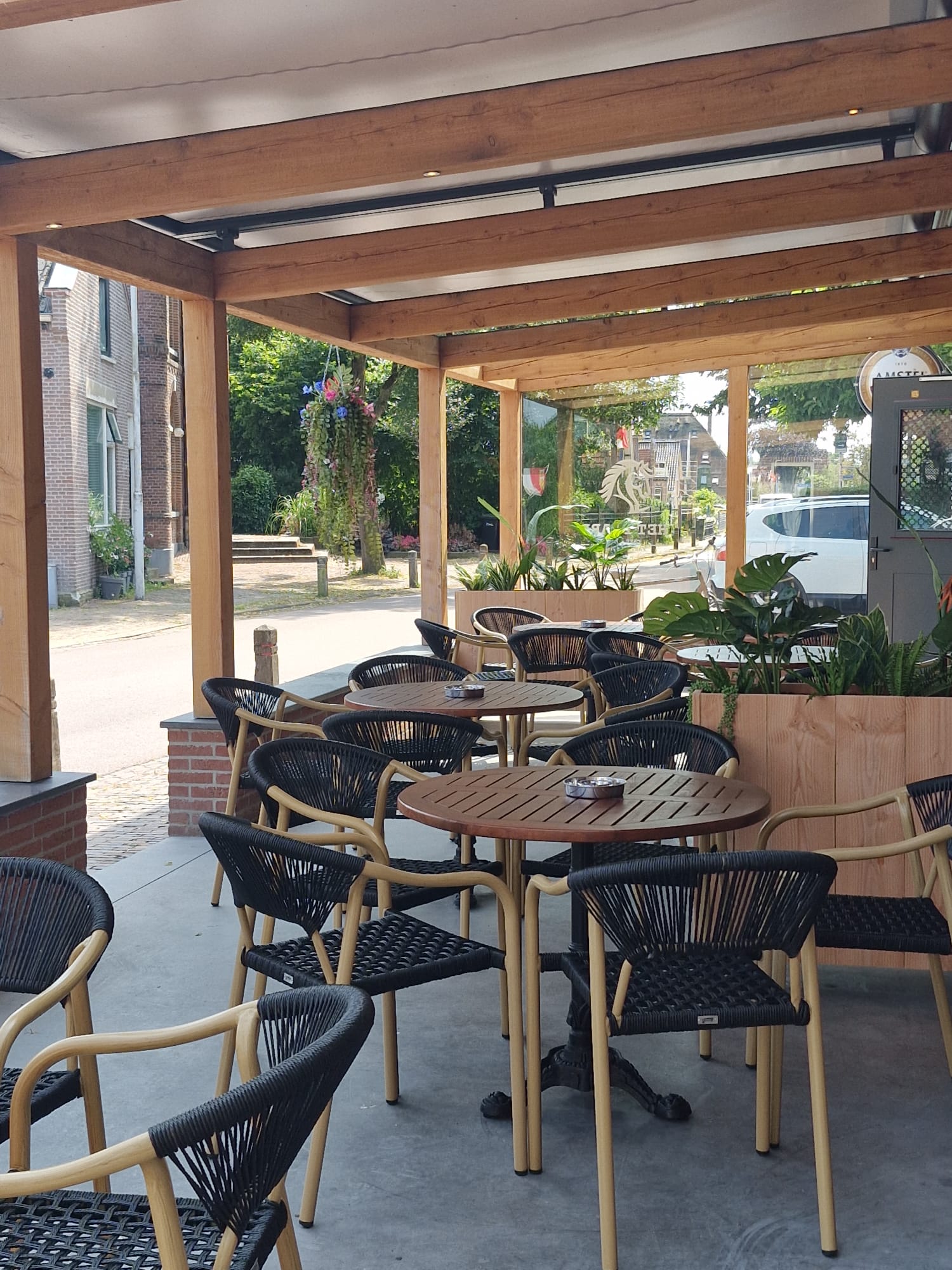 Nieuw terras